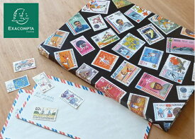 【EXACOMPTA レトロかわいい切手帳スポーツ L】【宅配】エグザコンタ ヨーロッパ雑貨 文具 フランス きって 切手アルバム 切手 ストックブック 収集 コレクション 切手集め 外国切手 おしゃれ かわいい レトロ ハードカバー 海外 輸入雑貨