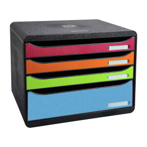 EXACOMPTA �G�O�U�R���^ �r�b�O�{�b�N�X�@�v���X-BIG BOX PLUS- A4�@���^�@3�i�{1�i ���^�[�P�[�X�y�S5�F�z������� ���[���b�p �I�t�B�X�p�i ���^�[�P�[�X ���o�� ��� �U�E�B���h ���� �X�^�C��