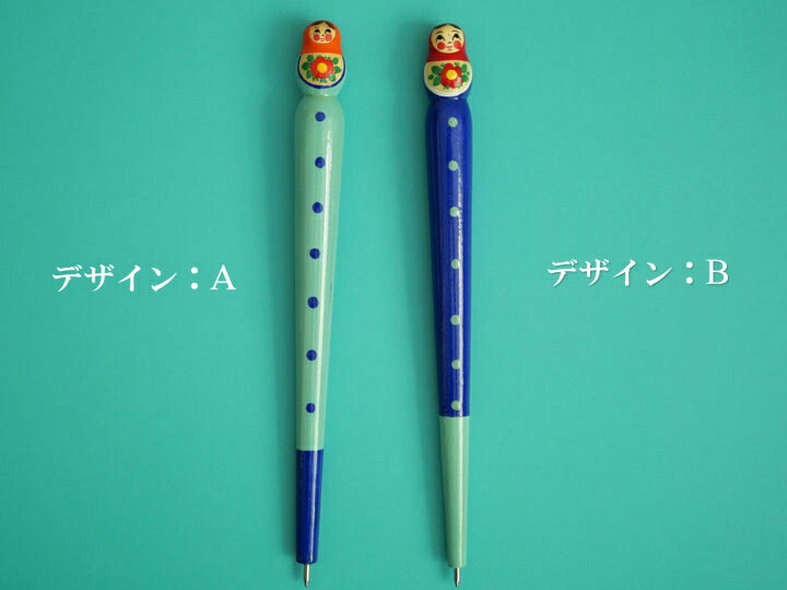 楽天市場 全品p10倍 3 28 01 59まで ロシア マトリョーシカ ボールペン 全2種 おしゃれ かわいい 文房具 ペン ボールペン 筆記用具 The Wind
