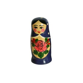 ロシア 水玉 マトリョーシカ 【3ピース‐全5色】おしゃれ 雑貨 かわいい 木製 置物 飾り インテリア プレゼント レトロ ザウィンド 海外 ブランド 可愛い スタイリッシュ シンプル