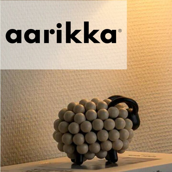 楽天市場】aarikka アーリッカ Pohjanpassi 木製羊のオブジェ 