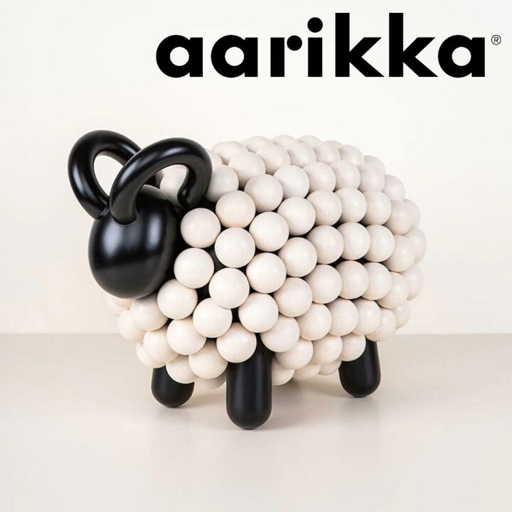 楽天市場】aarikka アーリッカ Pohjanpassi 木製羊のオブジェ  