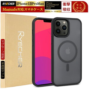 y MagSafeΉEw z X}zP[X iPhone 13ProMax MagSafe Ή iPhone13ProMax P[X }OZ[tΉP[X iPhone13Pro Max 炳 PCw  }bg }OZ[t CX[dΉ RYECHER 