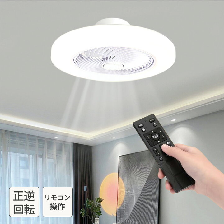 楽天市場】シーリングファンライト シーリングライト ファン付き 50cm 
