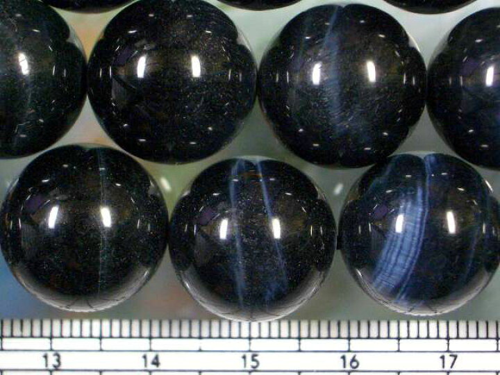 楽天市場】天然石ビーズブルータイガーアイ丸玉16mm・1連約40cm 25個 