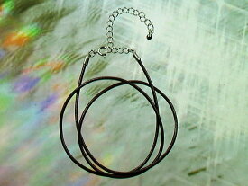 300円で革紐ネックレス加工承りますアリゾナ産ターコイズペンダントトップ専用オプション