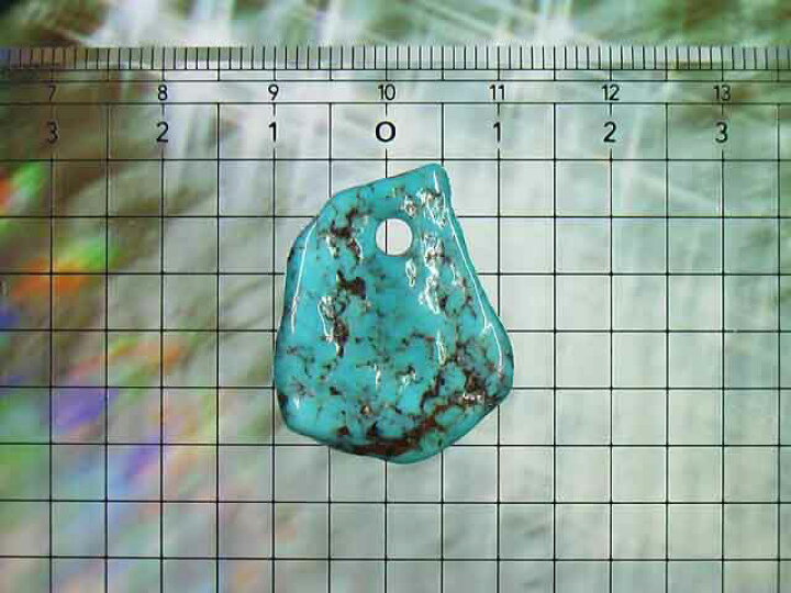 楽天市場】アリゾナ産ターコイズのペンダントトップ13.9carat No.2 