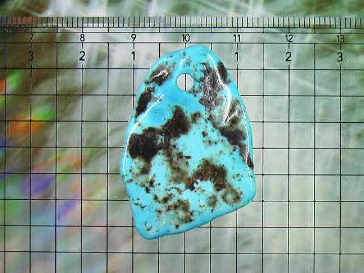 楽天市場】アリゾナ産ターコイズのペンダントトップ25.8carat : 天然石 