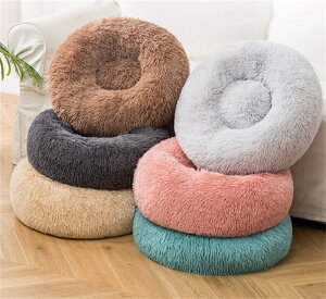 丸型 ペットベッド ペットクッション キャットハウス ペット用ソファー 小型犬〜中型犬 猫用 ペットソファ ふわふわ ペット用品 ペット用 グッズ 猫ベッド 犬ベッドソファ 犬 ねこ あったか