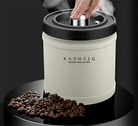 コーヒーキャニスター 真空密封 750/1100/1600ML コーヒージャー コーヒー豆 ステンレス 保存容器 密封びん 密閉容器 防湿 食材鮮度 栄養保持 高真空度 コーヒー豆 海苔 ナッツ キッチン プレゼント ギフト 食品保存瓶 キッチン用品