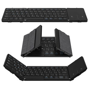 �܂肽���� �L�[�{�[�h Bluetooth 5.1 ���C�����X �L�[�{�[�h �^�b�`�p�b�h����/�e���L�[���� iPad ��10���� ��9���� ��8���� �X�}�z�X�^���h�t�� �X���� �X�}�z �^�u���b�g Mac/iOS/Windows �m�[�gPC �}
