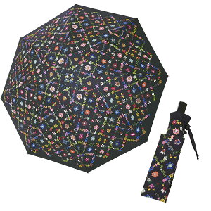 カサノヴァ 晴雨兼用折りたたみ傘 (オーバーザレインボー)