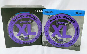DADDARIO ( __I ) / EXL115 XL Nickel Round Wound Blues / Jazz Rock