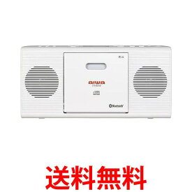 アイワ CR-BS50W ホワイト Bluetooth対応 CDラジオ AIWA 送料無料 【SK00563】