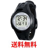 山佐時計計器 TM-460BS ウォッチ万歩計 ブラック×シルバー DEMPA MANPO 送料無料 【SK00840】