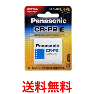 Panasonic CR-P2W �p�i�\�j�b�N CRP2W �J���� �p ���`�E�� �d�r 6V �������� �ySJ02589�z