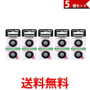 Panasonic LR44/2P �A���J���{�^���d�r�q1.5V�r�@5�Z�b�g �������� �ySK03326�z