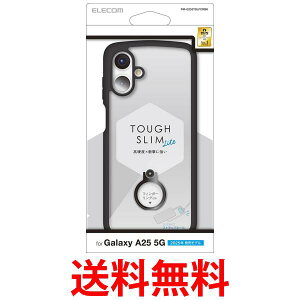 �G���R�� PM-G253TSLFCRBK Galaxy A25 5G SC-53F �P�[�X ���� �ϏՌ� �Ռ��z�� �X�}�z�����O�t�� �u���b�N ELECOM �������� �ySK04058�z