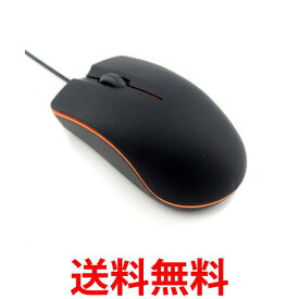 マウス 有線マウス ブラック 有線 静音 軽量 シンプルデザイン (管理S) 送料無料 【SK04418】