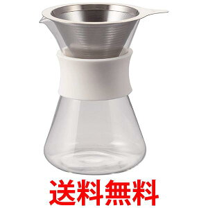 nI S-GCM-40-W Glass Coffee Maker 400ml XeXR[q[tB^[Zbg zCg HARIO  ySK04627z
