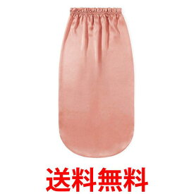 ナイトキャップ ロングヘア シルク 防寒 筒 髪 レディース メンズ 子供 睡眠 ダークピンク (管理S) 送料無料 【SK04777】