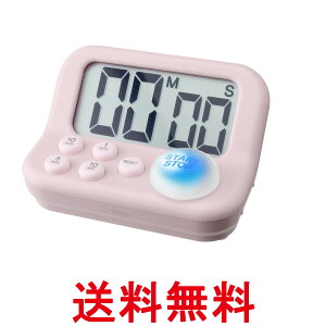 ドリテック T-603PK2 ピンク 勉強タイマー ラーニングタイマーS 大画面 勉強 キッチン ストップウォッチ dretec 送料無料 【SK06813】