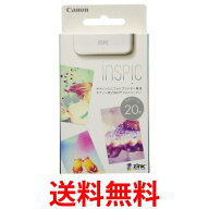 キヤノンZP-2030-20 iNSPiC用 ZINKフォトペーパー20枚入りミニフォトプリンター Canon 送料無料 【SK0822…