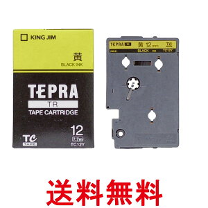 �L���O�W�� TC12Y �e�v�� TR�e�[�v�J�[�g���b�W ������ 12mm�� 7.7m �����x�� KING JIM �������� �ySK10571�z