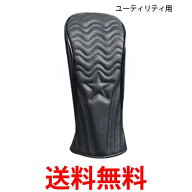 ゴルフ ヘッドカバー ユーティリティ PUレザー おしゃれ 防水 保護 傷防止 ブラック かっこいい (管理S) …