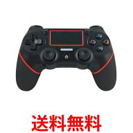 PS4 コントローラー レッド 互換 ワイヤレス Bluetooth タッチパッド 加速度センサー 重力感応イヤホンジ…