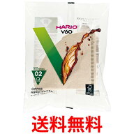 ハリオ VCF-02-100M V60 用 みさらし ペーパーフィルター 02M 1〜4杯用 100枚入り 日本製 HARIO 送料無料…