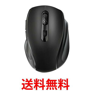 マウス ワイヤレス 無線 静音 電池式 USB ゲーミング 小型 DPI切り替え 2.4GHz 光学式 軽量 ブラック (管理S) 送料無料 【SK19071】