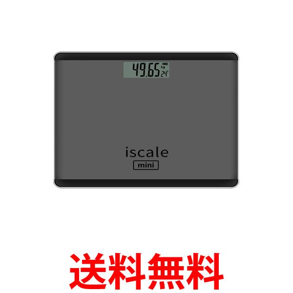 体重計 薄型 シンプル デジタル コンパクト ヘルスメーター おしゃれ ブラック (管理C) 送料無料 