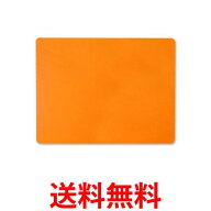 シリコンマット ランチョンマット オレンジ コンパクト カット 洗える 可愛い 柔軟 お鍋シート 透明カッ…