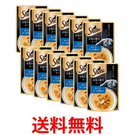 12個セット シーバ アミューズ お魚の贅沢スープ まぐろ かつお節添え 40g 送料無料 【SK25006】