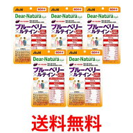 5個セット アサヒ ディアナチュラスタイル ブルーベリー×ルテイン＋マルチビタミン 60粒 (60日分) パウ…