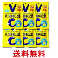 6個セット ノーベル VC-3000のど飴 レモン味 ノンシュガー 90g 送料無料 【SK28985】