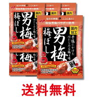 6個セット ノーベル製菓 男梅梅ぼし 52g 送料無料 【SK32162】