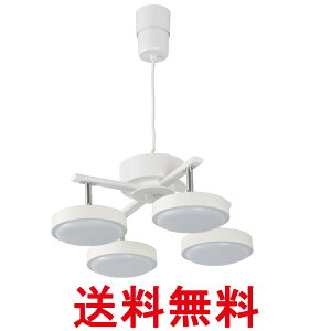 オーム ペンダントライト 4灯 木目調 スポットライト LT-YLP4RC-W 06-1649 オーム電機 送料無料 【SG60865】