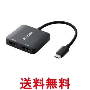 GR usb c ϊA_v^ Type-C to HDMI 2|[g 4K 0.12m P[u ubN AD-CHDMI2BK2  ySG61289z