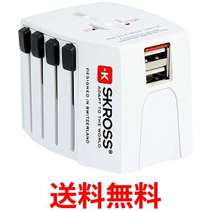 SKROSS }`Ή dRZg ϊA_v^[ ϊvO A[Xt USB|[g q[Y MUV USB 2.4A  ySG61427z