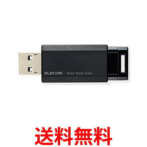 GR SSD Ot 500GB USB3.2 Gen2 Ǐoő600MB/b ^ RpNg mbN ϏՌ ubN ESD-EPK0500GBK  ySG62400z