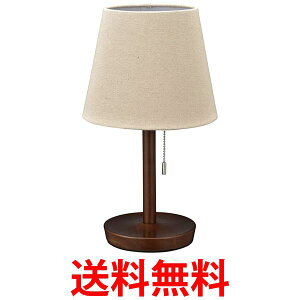 オーム電機 テーブルスタンド 木製 ブラウン 電球別売 TT-YN26MAW-T 06-3810 OHM 送料無料 【SG63355】