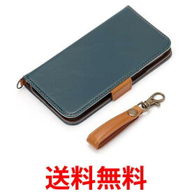PGA Premium Style iPhone14Pro 用 フリップカバー ブルー PG-22QFP01BL 送料無料 【SG66445】