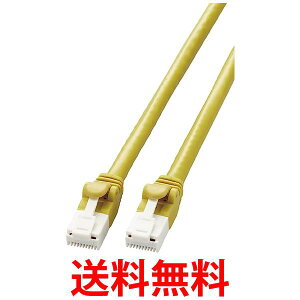 GR LANP[u cat6A CAT6AΉ 3m c܂Ȃ EU RoHSwߏ ȈՃpbP[Wdl CG[ LD-GPAT YL3 RS  ySG78065z