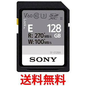 \j[ SONY SDXC [J[h 128GB SF-E128A Class10 UHS-IIΉ  ySG80487z