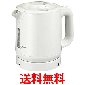タイガー 蒸気レス 電気ケトル PCJ−H081(W)ホワイト 送料無料 【SG80570】