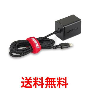 obt@[ USB[d 2.4A} Lightningt2.5m ϋvt@ubNP[u ubN BSMPA2403LC2BK  ySG81186z