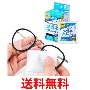 アイリスオーヤマ メガネクリーナー スマホクリーナー 速乾タイプ 40枚入り MNK-N40 送料無料 【SG83376】