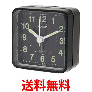 カシオ 置時計 クオーツ時計 ブラック TQ-140S-1JF 送料無料 【SG84312】
